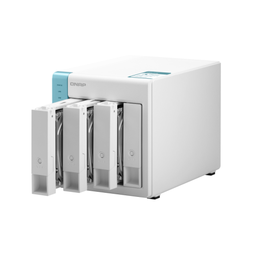 Qnap TS-431K Storage NAS 4 baias até 80 TB.